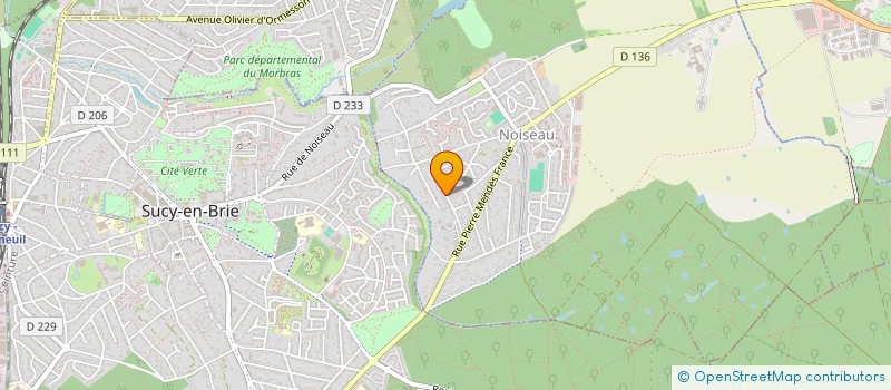 localisation de l'entreprise OBAM SPRINTS  NOISEAU