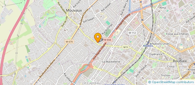 localisation de l'entreprise OBAMAAH  TOURCOING