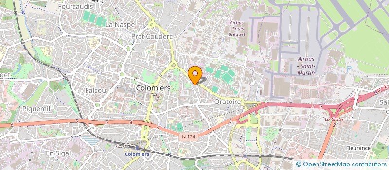 localisation de l'entreprise OBAYEUX à COLOMIERS