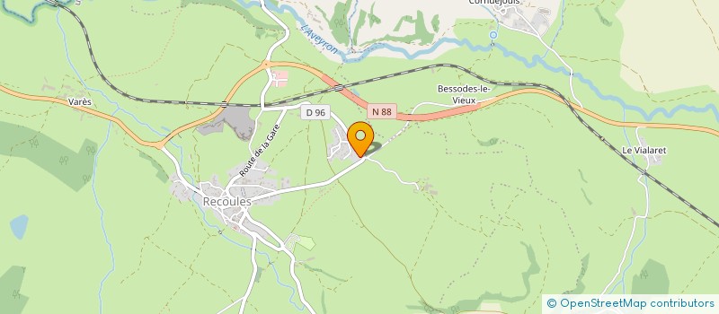 localisation de l'entreprise OBB  SEVERAC D'AVEYRON