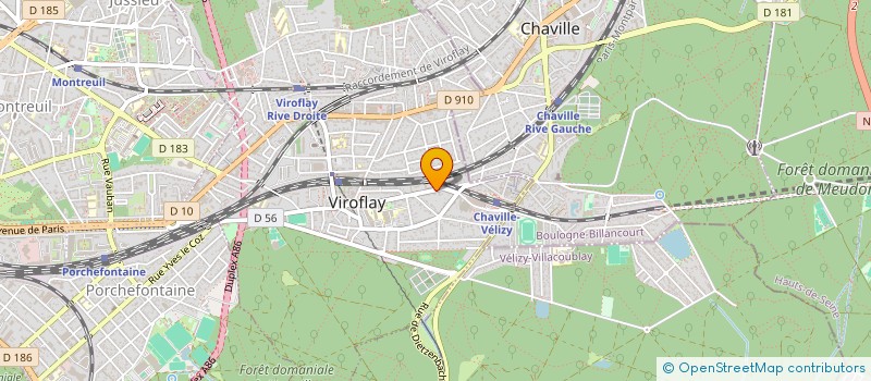 localisation de l'entreprise OBBI CARS à COURBEVOIE