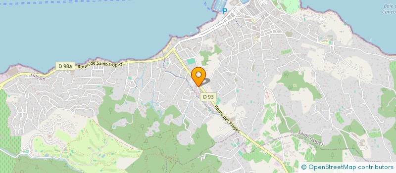 localisation de l'entreprise OBCAT à SAINT-TROPEZ