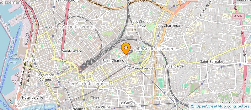 localisation de l'entreprise OBD PROTECT  MARSEILLE