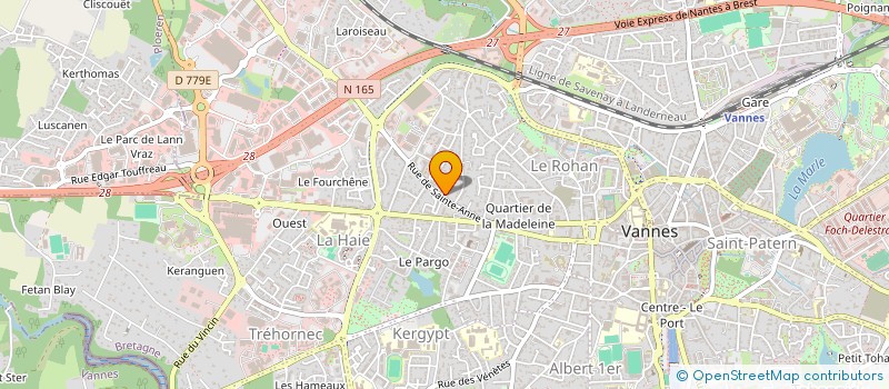 localisation de l'entreprise OBDA à VANNES