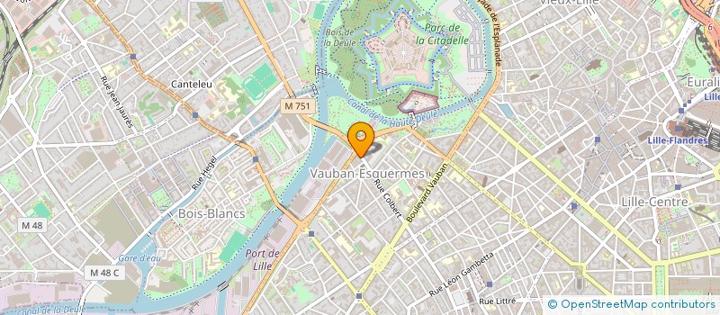 localisation de l'entreprise OBDI à LILLE