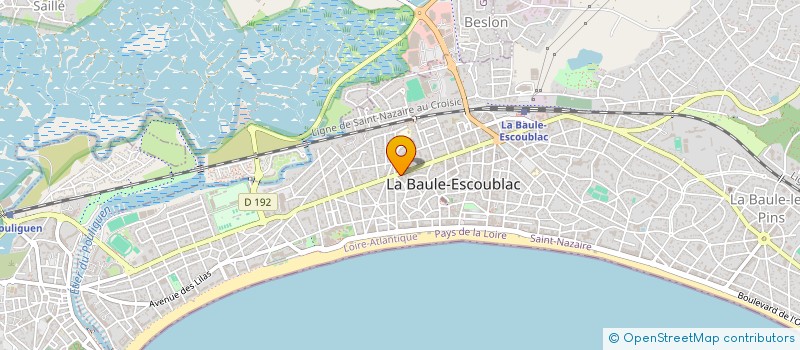 localisation de l'entreprise OBDO à LA BAULE-ESCOUBLAC
