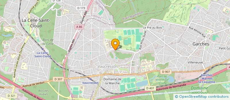 localisation de l'entreprise OBELIA  VAUCRESSON