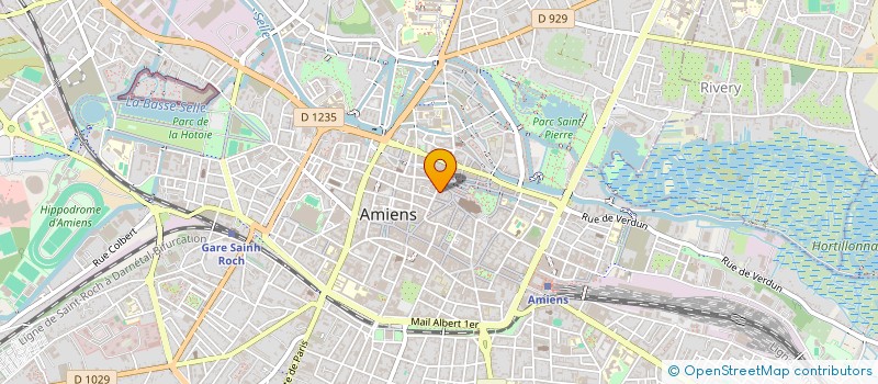 localisation de l'entreprise OBELINE à AMIENS