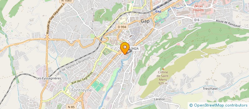 localisation de l'entreprise OBELION à GAP