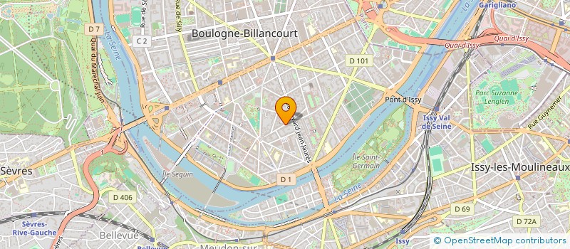 localisation de l'entreprise OBELISQUE VIDEO INTERNATIONAL à BOULOGNE-BILLANCOURT