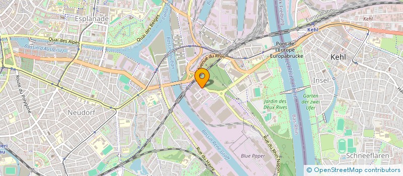 localisation de l'entreprise OBELLA EDITIONS à STRASBOURG