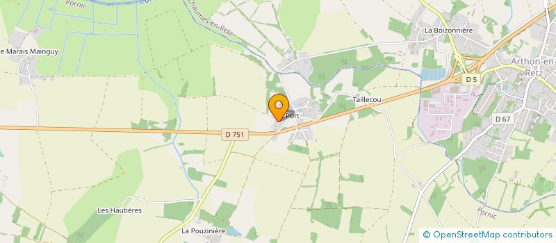 localisation de l'entreprise OBELLIANNE  PORNIC