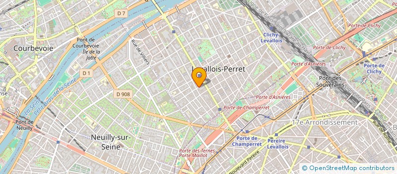 localisation de l'entreprise OBEN ADVISORY à LEVALLOIS-PERRET