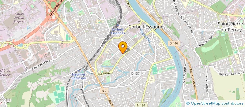 localisation de l'entreprise OBER RETOUCHE à CORBEIL-ESSONNES