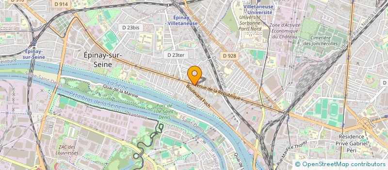 localisation de l'entreprise OBER STYLE  EPINAY-SUR-SEINE