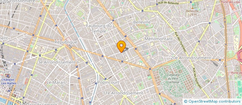 localisation de l'entreprise OBERDIS  PARIS