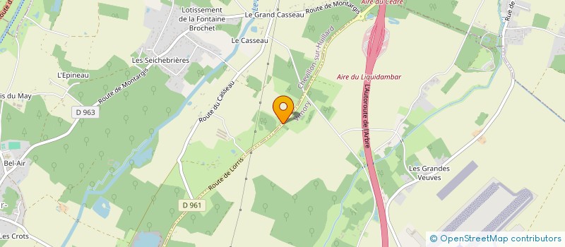 localisation de l'entreprise OBERENA à CHEVILLON-SUR-HUILLARD
