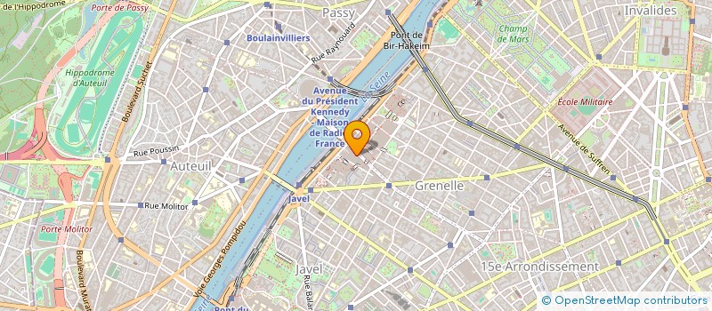 localisation de l'entreprise OBERGEL  PARIS