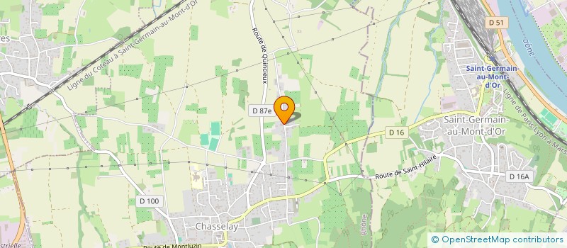 localisation de l'entreprise OBERGER CHALAY à CHASSELAY