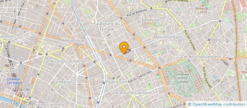 localisation de l'entreprise OBERKAMPF PRESSING à PARIS