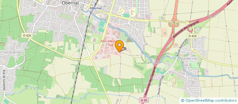 localisation de l'entreprise OBERNAI LOCATIONS IMMOBILIER  OBERNAI