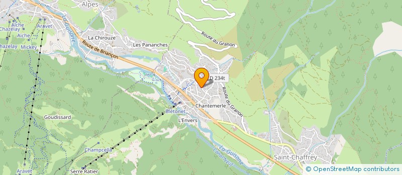 localisation de l'entreprise OBEROI  SAINT-CHAFFREY