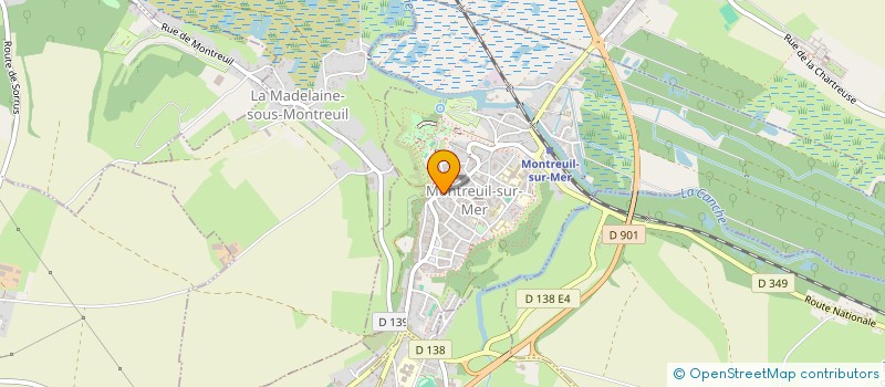 localisation de l'entreprise OBERSEE  MONTREUIL-SUR-MER