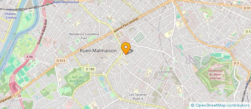 localisation de l'entreprise OBERT&LEC à RUEIL-MALMAISON
