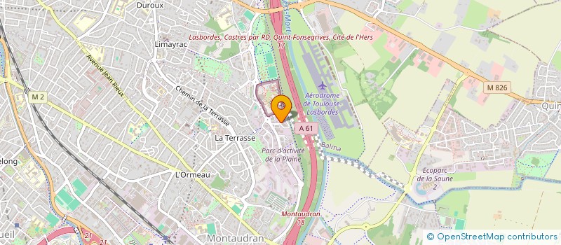 localisation de l'entreprise OBERT TOULOUSE à TOULOUSE