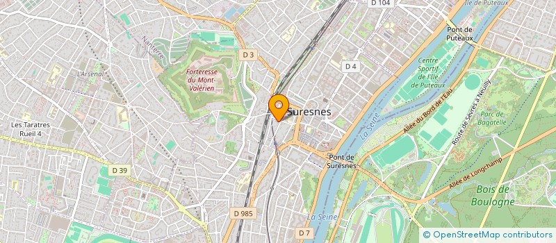 localisation de l'entreprise OBERTUS EXPERTISE à SURESNES