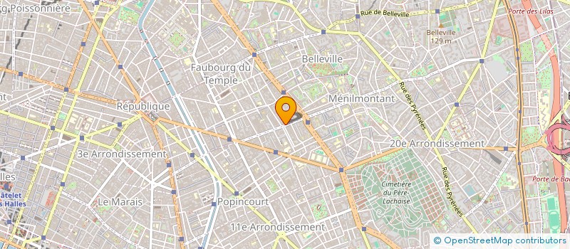 localisation de l'entreprise OBERVERT  PARIS