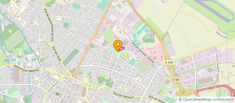 localisation de l'entreprise OBESITEAM à BEAUVAIS