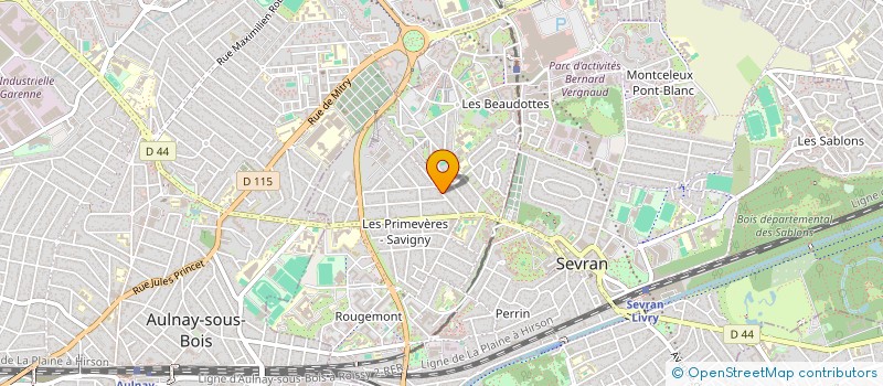 localisation de l'entreprise OBEURNOIR PHOTO VIDEO à SEVRAN