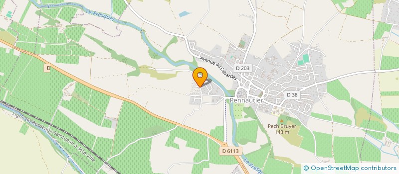 localisation de l'entreprise OBEYA ASSURANCE  PENNAUTIER