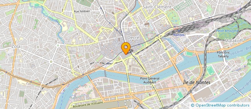 localisation de l'entreprise OBF à NANTES