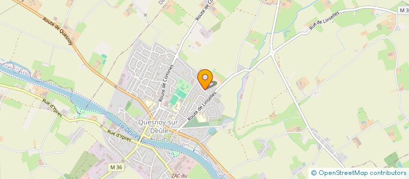 localisation de l'entreprise OBF HOLDING  QUESNOY-SUR-DEULE