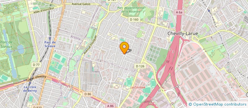 localisation de l'entreprise OBHEA EDITIONS  L'HAY-LES-ROSES