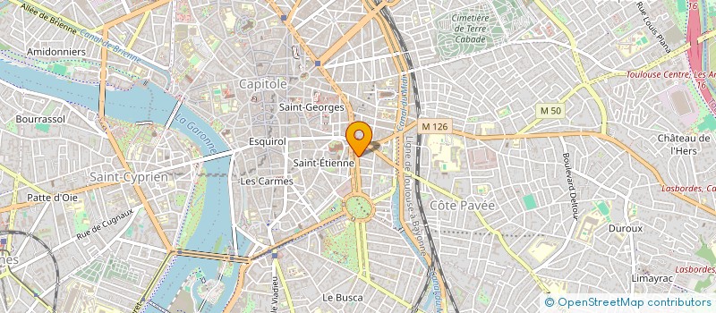 localisation de l'entreprise OBI  TOULOUSE