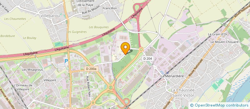 localisation de l'entreprise OBI-GON  LA CHAUSSEE-SAINT-VICTOR