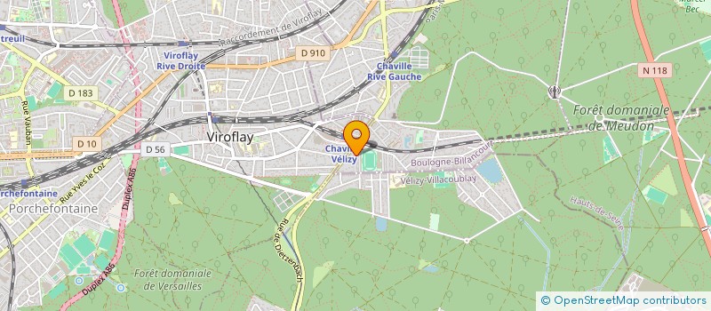 localisation de l'entreprise OBIC à CHAVILLE