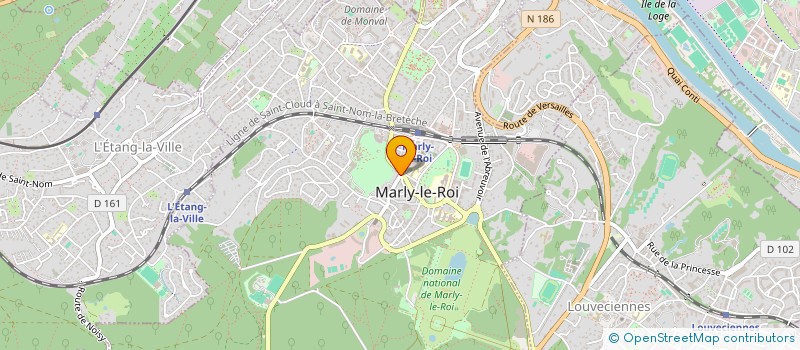 localisation de l'entreprise OBICORP  MARLY-LE-ROI