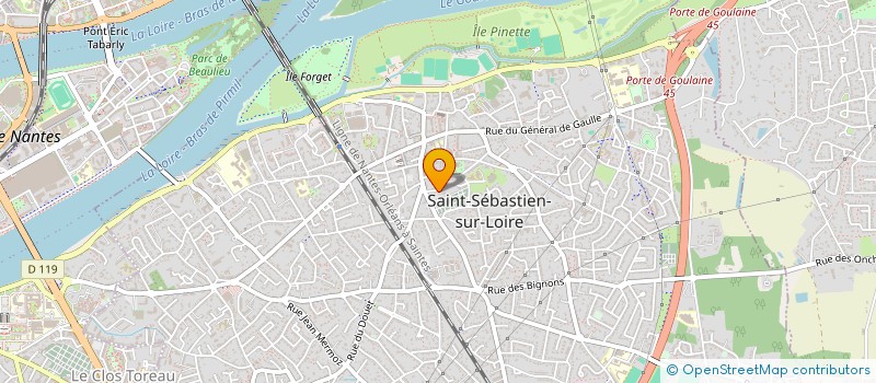 localisation de l'entreprise OBII à SAINT-SEBASTIEN-SUR-LOIRE