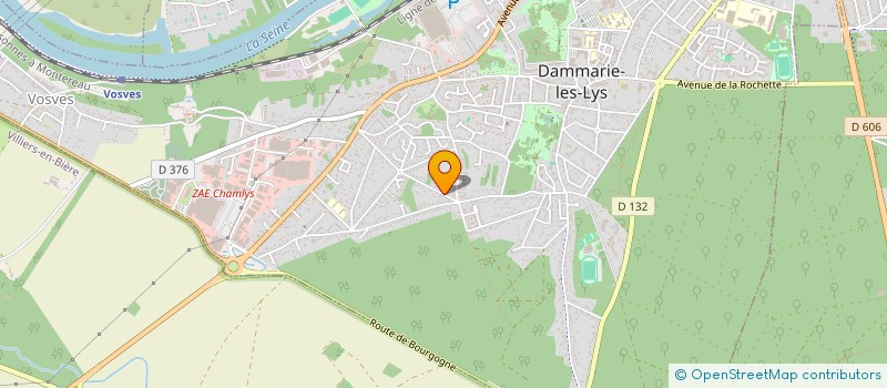 localisation de l'entreprise OBIO ENVIRONNEMENT à DAMMARIE-LES-LYS