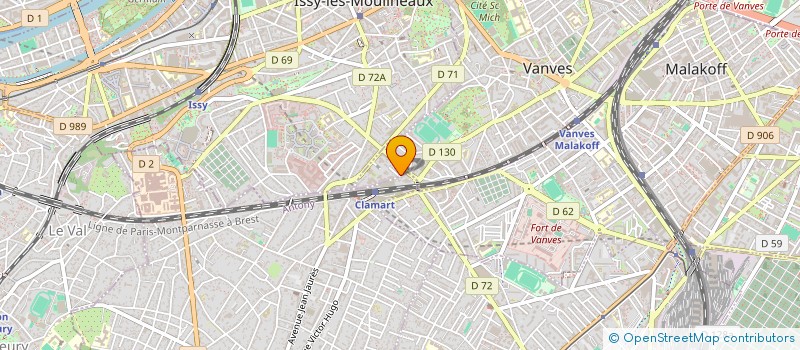 localisation de l'entreprise OBITER CANTATUM à VANVES