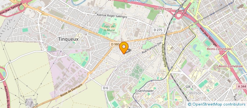 localisation de l'entreprise OBIWAN  TINQUEUX