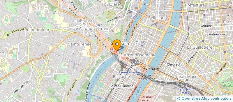 localisation de l'entreprise OBIZ à LYON