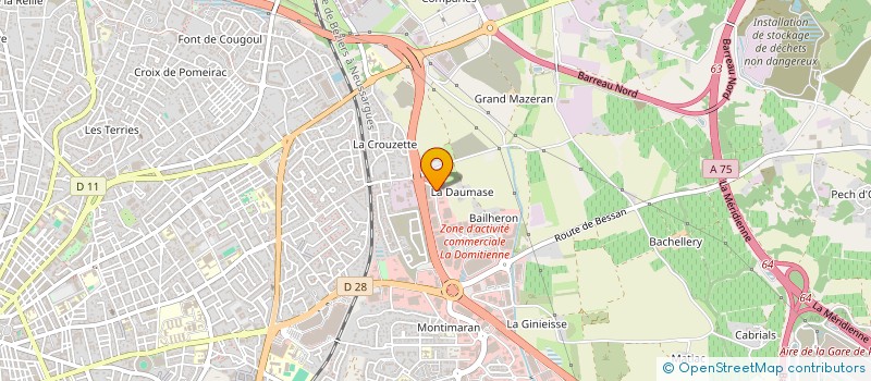 localisation de l'entreprise OBJEC-FIT 55 à BEZIERS