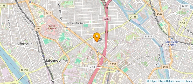 localisation de l'entreprise OBJECITF VENTES à MAISONS-ALFORT