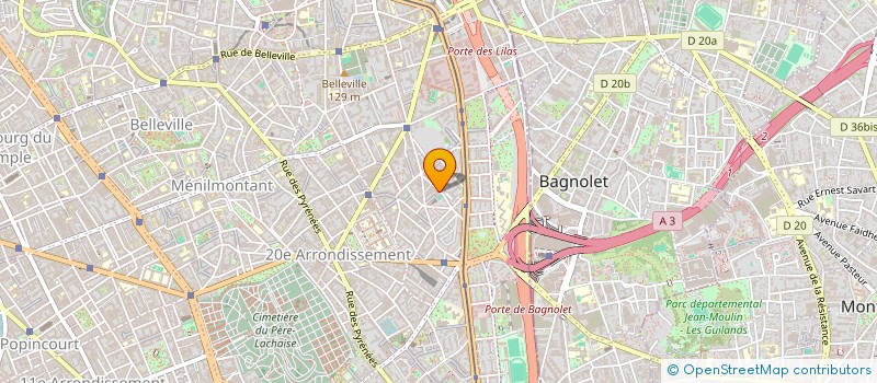 localisation de l'entreprise OBJECT  PARIS