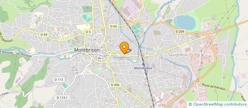 localisation de l'entreprise OBJECT TT 2025  MONTBRISON